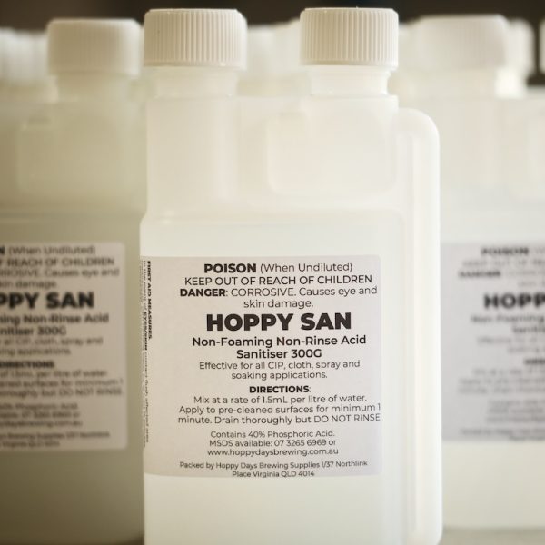 HOPPY SAN - Non-Foaming No Rinse Sanitiser 300g